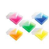50477. CAJA DE ALMACENAMIENTO P/81 MICROTUBOS 1.5/2ML POLIPROPILENO - HEATHROW