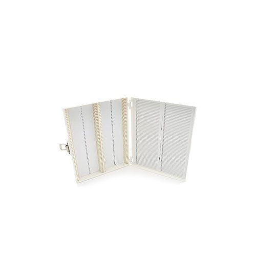 4236. CAJA P/100 LAMINILLAS COLOR BLANCO, INTERIOR CORCHO C/BROCHE - HEATHROW