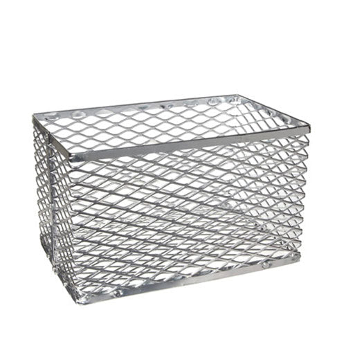 4250. CESTO DE ALUMINIO P/TUBOS DE ENSAYE 25.6X15.2X15.2CM - HEATHROW