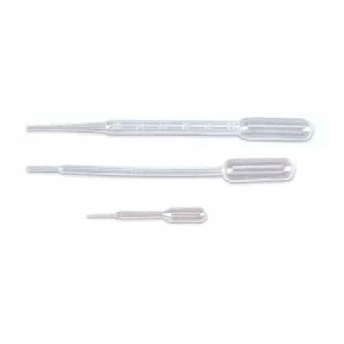 27661. PIPETA DE TRANSFERENCIA 5ML, LARGO 15.5CM, BULBO 2ML, ESTERIL GRADUADA C/500 HEATHROW