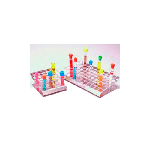 24022. GRADILLA P/25 TUBOS 16MM, FORMA Z, DE ACERO INOXIDABLE HEATHROW