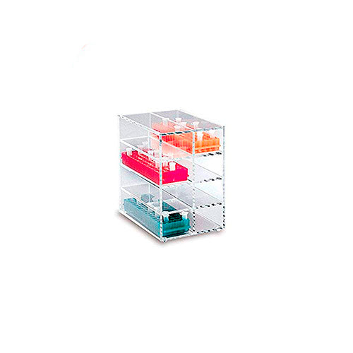 13372.ESTANTE HORIZONTAL DE ACRILICO P/RACKS DE 80 POZOS, 310 X 236 X 122MM - HEATHROW