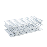 4242. GRADILLA P/40 TUBOS 10-18ML 25MM ONE RACK PLASTICO AUTOCLAVABLE COLOR BLANCO - HEATHROW
