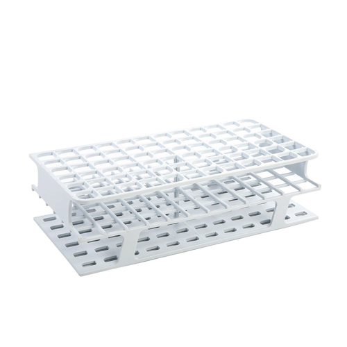 4242. GRADILLA P/40 TUBOS 10-18ML 25MM ONE RACK PLASTICO AUTOCLAVABLE COLOR BLANCO - HEATHROW