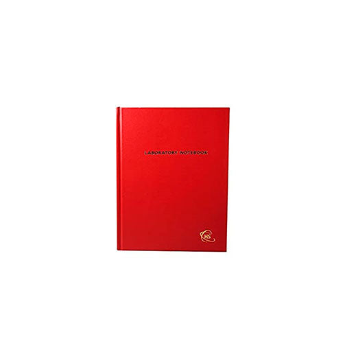 4249. LIBRETA P/LABORATORIO COLOR ROJO C/200 HOJAS RAYADAS - HEATHROW
