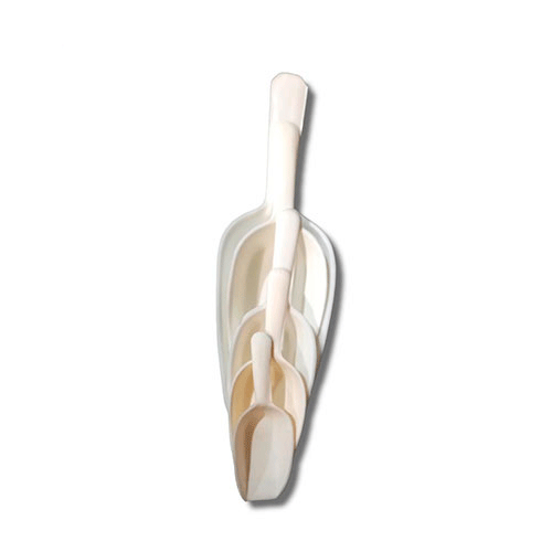 24510. CUCHARON DE POLIPROPILENO JUEGO DE 5 (10, 20, 40, 60, 120ML) PAQUETE C/3 PIEZAS MEGALAB