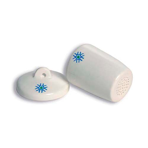 20555. CRISOL DE PORCELANA GOOCH 15ML C/TAPA PAQUETE C/2 PIEZAS - UNITED SCIENTIFIC