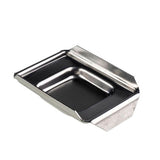 24739. BASE DE ACERO INOXIDABLE P/INCLUSION DE MUESTRAS 24X24X5MM PAQUETE C/3 PIEZASSIMPORT