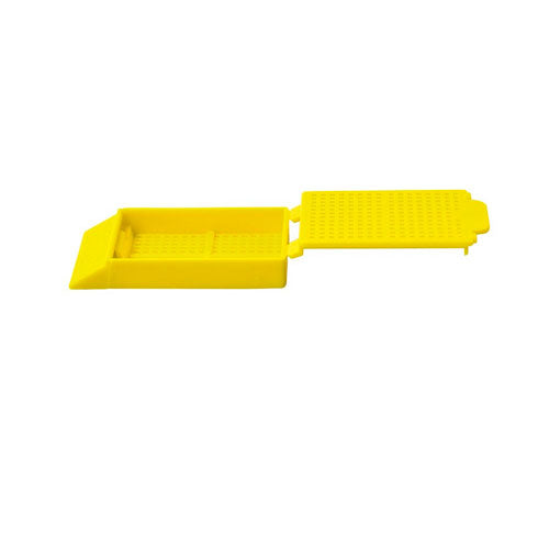 52439. CASSETTE P/INCLUSION DE TEJIDOS P/PROCESAMIENTO DE BIOPSIA HISTOSETTE I C/AREA DE ESCRITURA A 30° DE ACETAL AMARILLO C/TAPA C/500 - SIMPORT