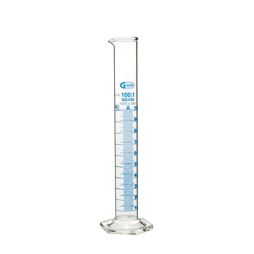 24473. PROBETA (MEDIDA CILINDRICA) DE VIDRIO 10ML CLASE A BASE HEXAGONAL LABBOX