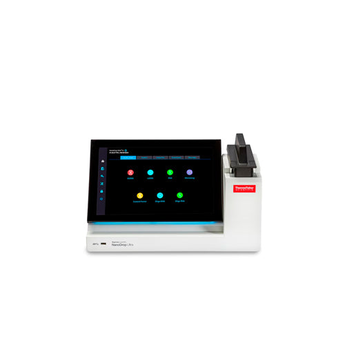 56260. ESPECTROFOTOMETRO UV-VIS NANODROP ULTRA C MICROVOLUMEN Y CELDA DE 190-850NM C/PANTALLA TACTIL LCD 50-60HZ 100-240 VAC THERMO SCIENTIFIC