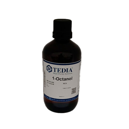 51955. 1-OCTANOL (ALCOHOL OCTILICO) GRADO ACS FRASCO(S) CON 1 LITRO(S) - TEDIA