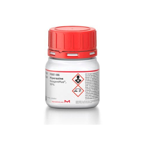 52294. PIPERAZINA REAGENTPLUS 99% 100GR SIGMA-ALDRICH