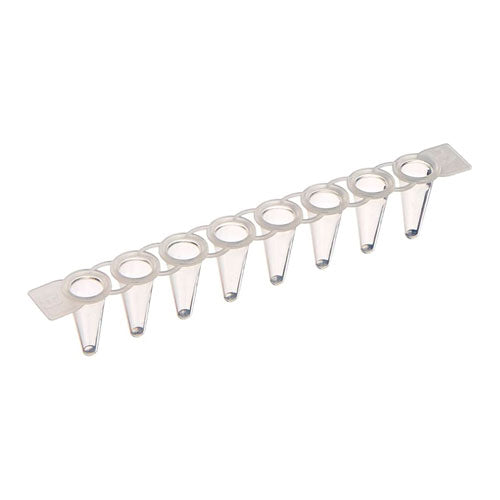 51749. MICROTUBOS PCR 0.1ML DE POLIPROPILENO CLARO NO ESTERIL PARED DELGADA PERFIL BAJO EN TIRAS DE 8 TUBOS C/125 PIEZA - AXYGEN