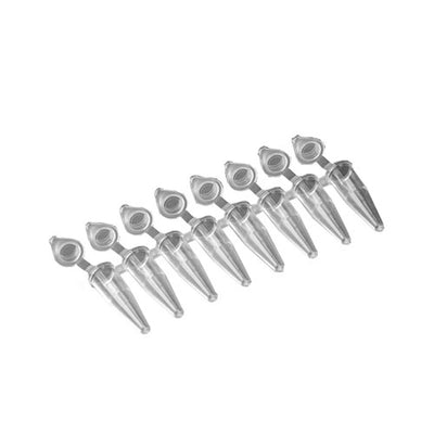 51671. MICROTUBOS PCR 0.2ML DE POLIPROPILENO CLARO NO ESTERIL C/TAPA PLANA EN TIRA C/8 TUBOS BOLSA(S) CON 126 PIEZA(S) - AXYGEN