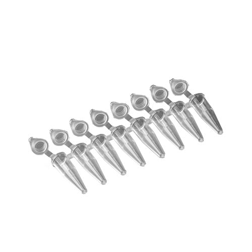 51671. MICROTUBOS PCR 0.2ML DE POLIPROPILENO CLARO NO ESTERIL C/TAPA PLANA EN TIRA C/8 TUBOS BOLSA(S) CON 126 PIEZA(S) - AXYGEN