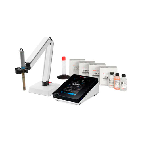 52472. MEDIDOR DE PH DE MESA C/ELECTRODO DE PH/ATC 8157BNUMD CUERPO EPOXICO Y KIT DE SOLUCIONES BUFFER 810199, SOPORTE, ADAPTADOR UNIVERSAL 100-240V Y CABLE MOD. PRO STAR 211 - ORION