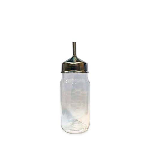 12310. FRASCO DE PLASTICO 150ML P/AGUA C/TAPA DE ACERO INOXIDABLE CAJA C/12 PIEZAS NALGENE