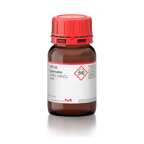 51948. QUERCETINA HPLC 95% SOLIDO ANTIOXIDANTE FLAVONOIDE 10GR - SIGMA-ALDRICH