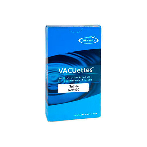 2467. SULFURO REPUESTO 1-1200/1200-12000PPM 30 PRUEBAS - CHEMETRICS