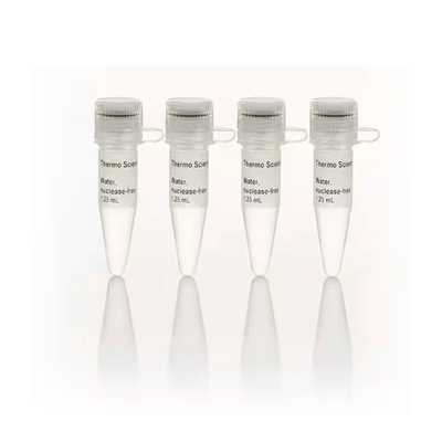 27586. AGUA SIN NUCLEASA 4 X 1.25ML THERMO SCIENTIFIC