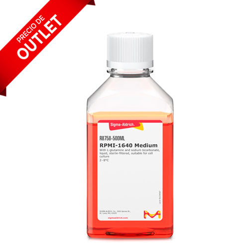 31665. MEDIO RPMI 1640 ESTERIL P/CULTIVO CELULAR 1LT SAFCSIGMA-ALDRICH