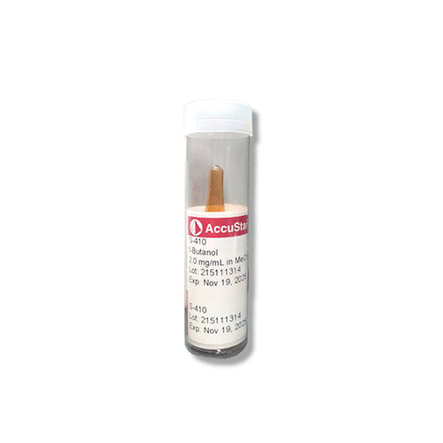 23085. STD CRM T-BUTANOL 2.0MG/ML EN MEOH 1ML ACCUSTANDARD