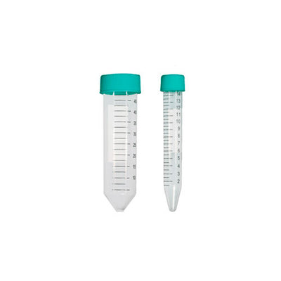 50324. TUBO P/CENTRIFUGA 15ML DE POLIPROPILENO, FONDO CONICO C/TAPON DE ROSCA, ESTERIL C/50 AXYGEN