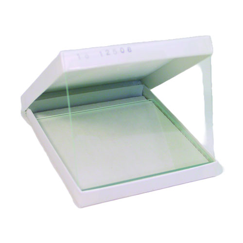 30589. PLACA DE VIDRIO RECTANGULAR 10 X 10.5CM P/SISTEMA DE ELECTROFORESIS VERTICAL MINIVE C/5 CYTIVA