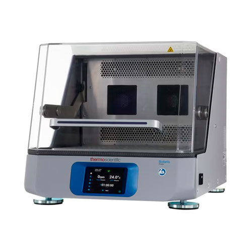 51107. AGITADOR ORBITAL DIGITAL SOLARIS 4000R, 15-525RPM DE SOBREMESA CON REFRIGERACION E INCUBACION (INCLUYE KIT BASICO DE ABRAZADERAS) PLATAFORMA 18 X 18PULG 100-240V 50/60HZ - THERMO SCIENTIFIC