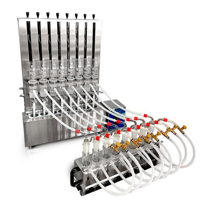 54603. SISTEMA DE DESTILACION DE CIANURO EN ANALISIS DE AGUA +7/200°C CONTROL DIGITAL MICROPROCESADO C/SISTEMA PID 127V TECNAL