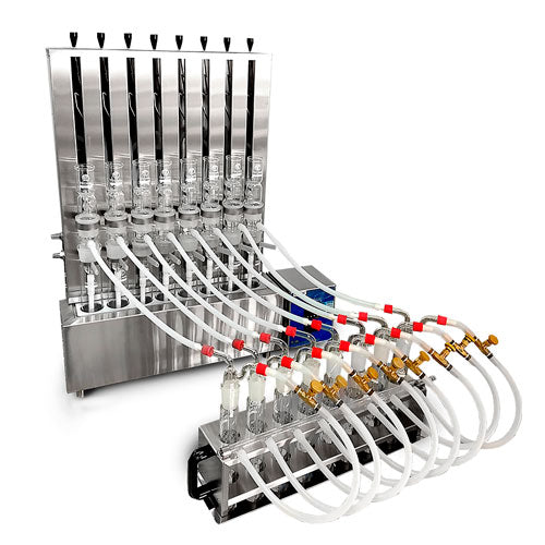 30821. SISTEMA DE DESTILACION DE CIANURO EN ANALISIS DE AGUA +7/200°C CONTROL DIGITAL MICROPROCESADO C/SISTEMA PID 127V TECNAL