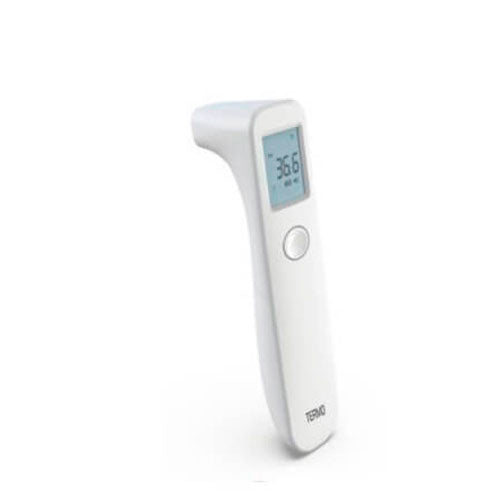 24513. TERMOMETRO INFRARROJO SIN CONTACTO FRONTAL MOD. PINK RANGO DE MEDICION 34.0-42.2 °C, PRECISION DE PANTALLA 0.1 °C, TIEMPO DE MEDICION MENOS 1 SEGUNDO, FUENTE DE ALIMENTACION INTERNA, BATERIA AAA TERMO