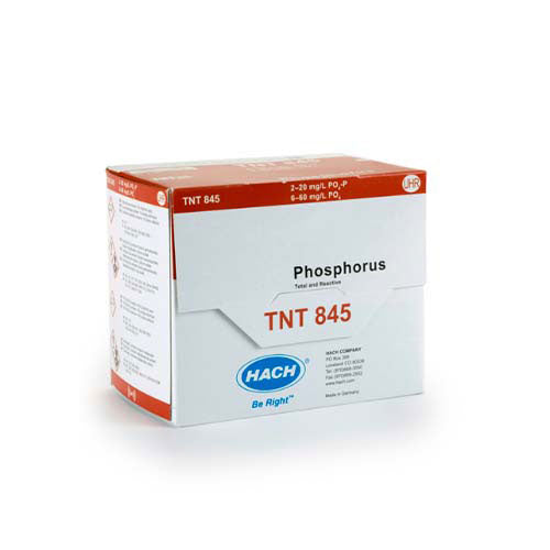 22645. REACTIVO TNT PLUS P/FOSFORO (REACTIVO Y TOTAL) UHR (6-60MG/L) C/25 PRUEBAS HACH