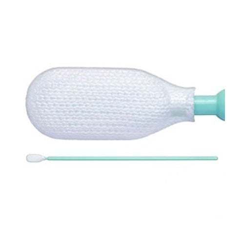 27905. HISOPOS ALPHASWAB, MANGO DE PLASTICO VERDE LARGO DE 6, TEJIDO POLIESTER CABEZAL FLEXIBLE DE 0.25 C/100 TEXWIPE