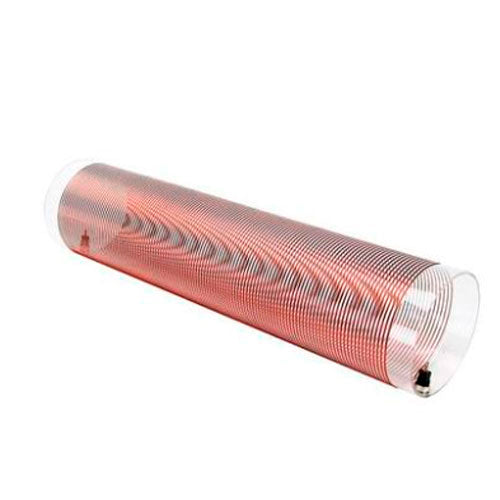 23745. BOBINA DE CAMPO DIAMETRO 100MM, LONGITUD 490MM, 120 ESPIRAS, CONEXION MEDIANTE CLAVIJEROS DE SEGURIDAD 4MM 3B SCIENTIFIC