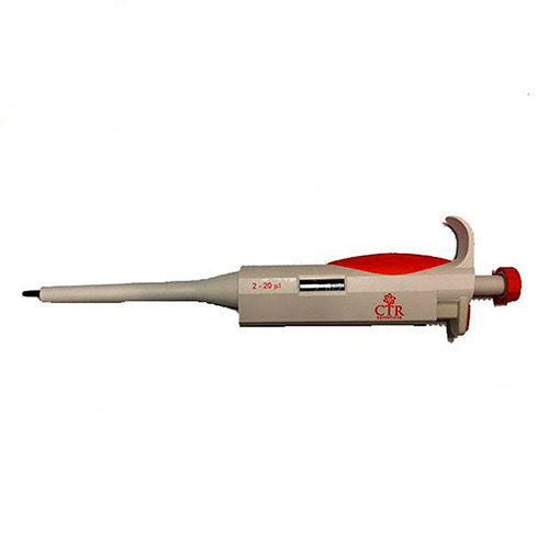 50500. MICROPIPETA MONOCANAL VOLUMEN VARIABLE 2-20UL - CTR