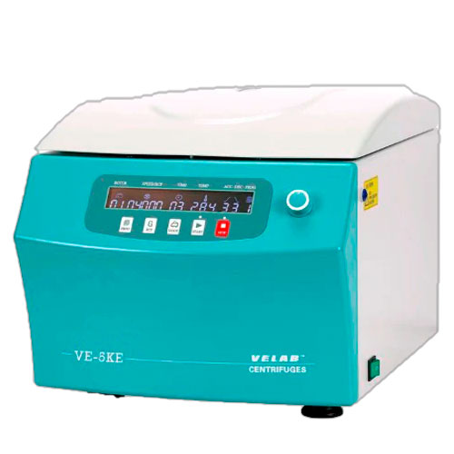 51122. CENTRIFUGA DIGITAL DE MESA 5000RPM BAJA VELOCIDAD, INCREMENTO 4470XG, TEMPORIZADOR 1-99 MINUTOS C/ROTOR DE 50ML,15ML Y 2ML - VELAB