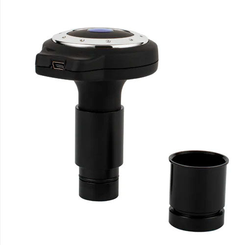 51208. VIDEOCAMARA P/ MICROSCOPIO P/PC PIXELES TOTALES 5.0MP INCLUYE ANILLOS DE 30MM Y CABLE USB VELAB PIEZA(S) CON 1 - VELAB