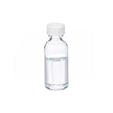 4274. FRASCO VIDRIO CLARO 29ML (1OZ) BOCA ANGOSTA C/TAPA BLANCA DE POLIPROPILENO PAQUETE C/6 PIEZAS - WHEATON
