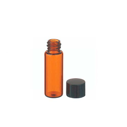 17666. VIAL VIDRIO AMBAR 2ML, 12X38MM ROSCADO 8-425 C/REVESTIMIENTO DE GOMA 14B CAJA C/60 PIEZAS - WHEATON