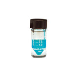 52050. VIAL VIDRIO CLARO 3ML, 20X50MM C/TAPON FENOLICO NEGRO Y REVESTIMIENTO DE CAUCHO/TEFLON 14B C/12 NEXTGEN -WHEATON