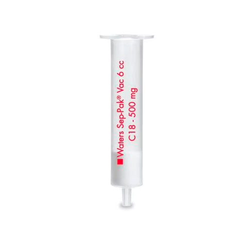 50189. CARTUCHO DE EXTRACCIÓN DE VACÍO SEP-PAK C18 DE 6 CC, 500 MG DE SORBENTE POR CARTUCHO - WATERS