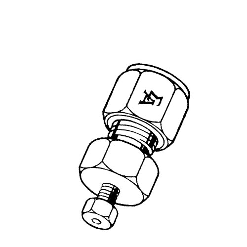 23590. TERMINAL INFERIOR DE ACERO INOXIDABLE P/HARDWARE HPLC SUPELCO