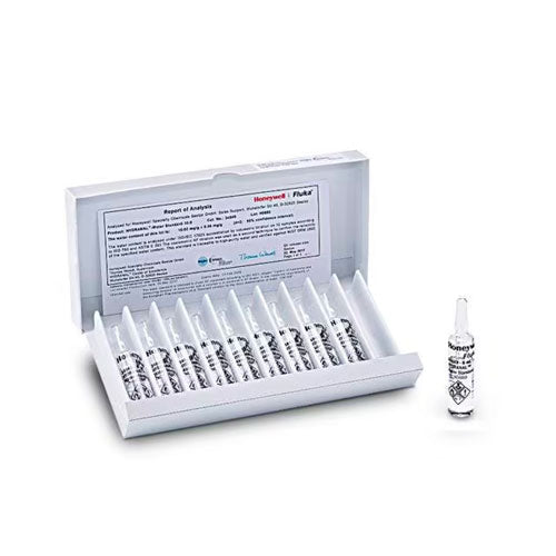 50705. HYDRANAL ESTANDAR DE AGUA 10.0 P/VALORACION KARL FISCHER CONTENIDO DE AGUA 10MG/G=1.0% - FLUKA HONEYWELL