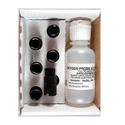 18506. KIT DE MEMBRANA TAPA ROSCA NEGRA C/ELECTROLITO MOD. 5906 - YSI