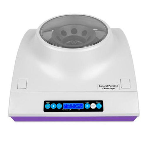 51135. CENTRIFUGA DIGITAL DE PROPOSITO GENERAL 500-6000RPM, 4,668 X G P/8 TUBOS 15ML, COLOR GRIS/MORADO - HEATHROW