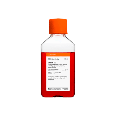 50745. MEDIO DE EAGLE MODIFICADO DE DULBECCO (DMEM) 500ML - CORNING
