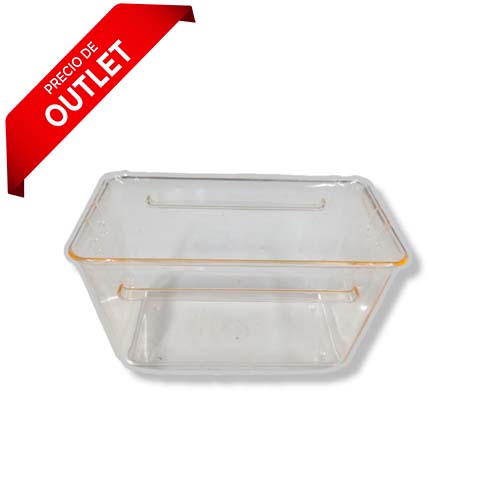 22560. JAULA TRANSPARENTE  REUSABLE  9.375X5.4375X5.125 TECNIPLAST