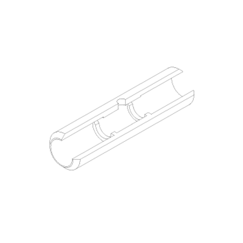 25406. TUBO ACANALADO SIN RECUBRIMIENTO 125ML C/10 SCP SCIENCE